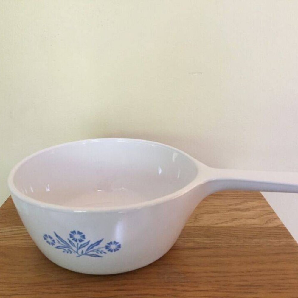 Vintage Corning Ware Blue Cornflower Sauce Pan